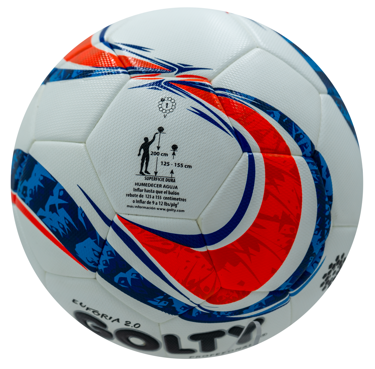 Balón de Fútbol Profesional Golty Euforia 2.0 Thermotech.