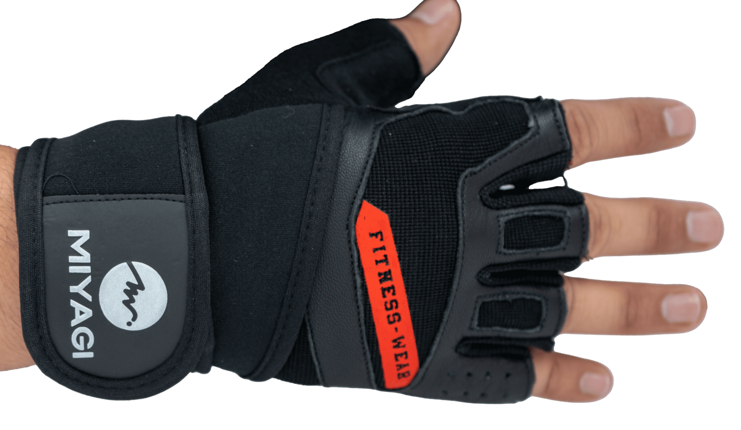 Guante Deporte Con Muñequera MG18278 - MIYAGI COLOMBIAS