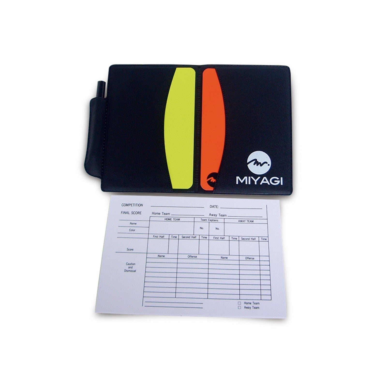 Set De Tarjetas Y Lápiz Para Arbitro M8263W - MIYAGI COLOMBIA