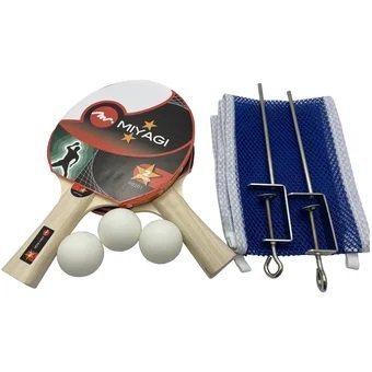 Set 2 Raqueta, Paral, Tenis De Mesa 90201 - MIYAGI COLOMBIA