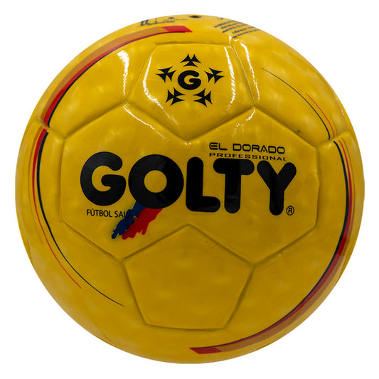Balón de Fútbol Sala Profesional Golty Dorado Thermotech