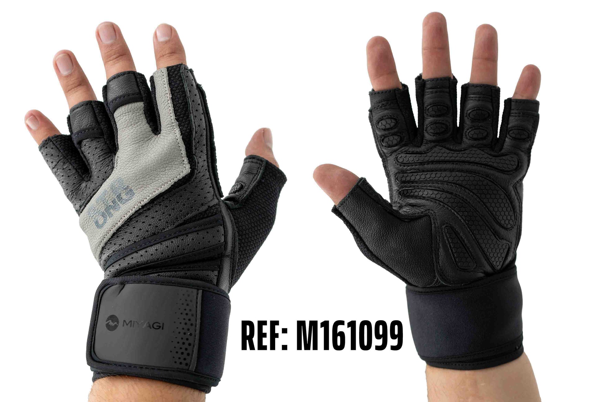 Guante Para Deporte MG161099 - MIYAGI COLOMBIAGris