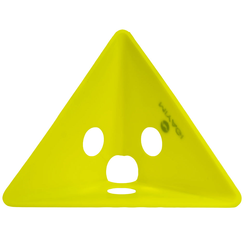 Cono Triangular de Polietileno con Huecos de 12CMS M30245-12-VER MIYAGI