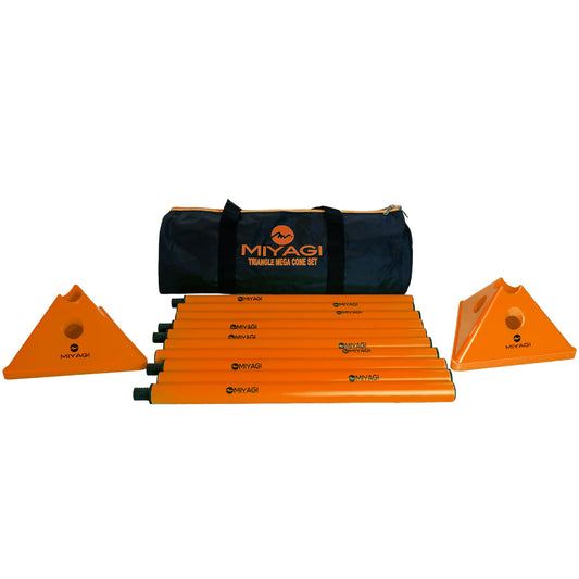 Set de Entrenamiento Miyagi con Conos y Postes 30M M30260