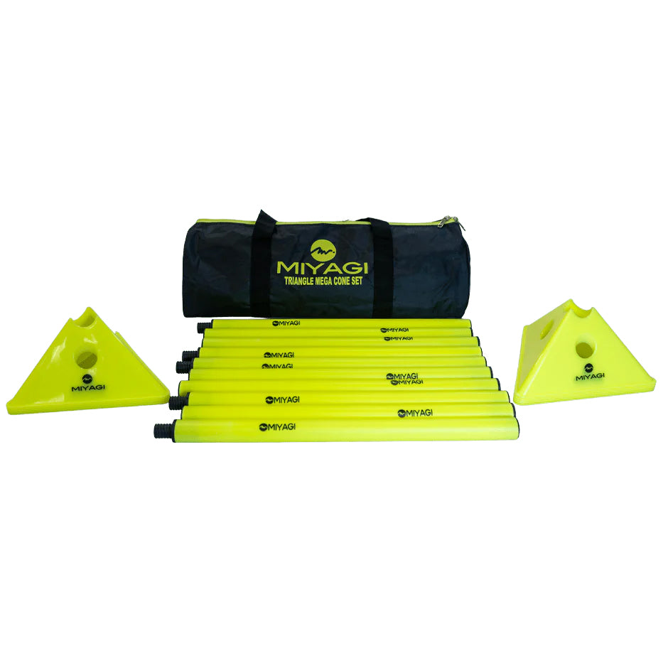 Set de Entrenamiento Miyagi con Conos y Postes 30M M30260