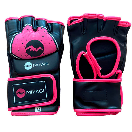 Guante MMA Pu NEG/FUC L MB03321
