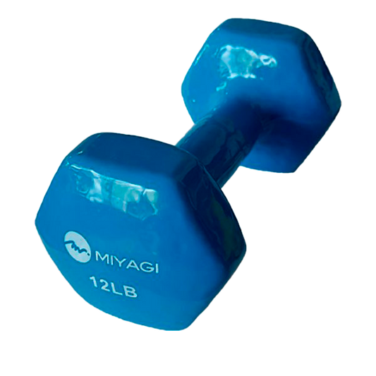 Mancuerna Forrada Pvc 12LBS Miyagi 