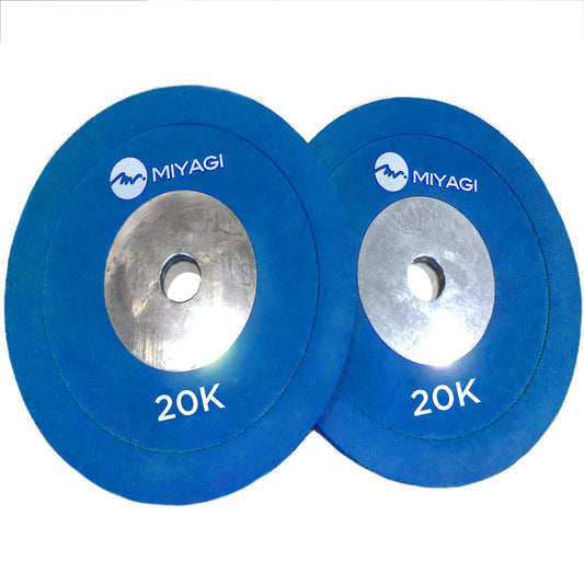Disco Olímpico Caucho MWTPR - MIYAGI COLOMBIA20 KILOS