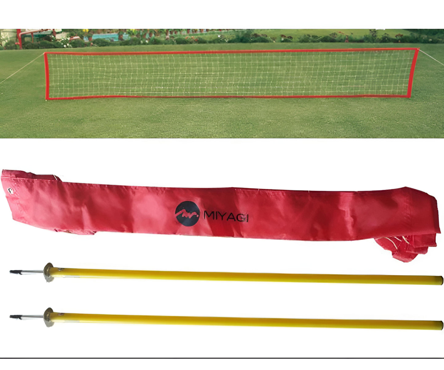 Malla Para Futbol Tenis Con Punta 4M MSTP-SUMS4