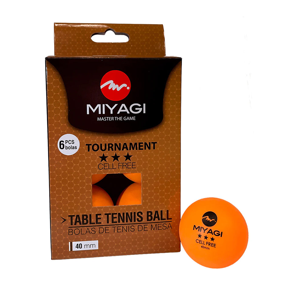 Bolas de Tenis de Mesa Tournament 3 Estrellas TT-9903