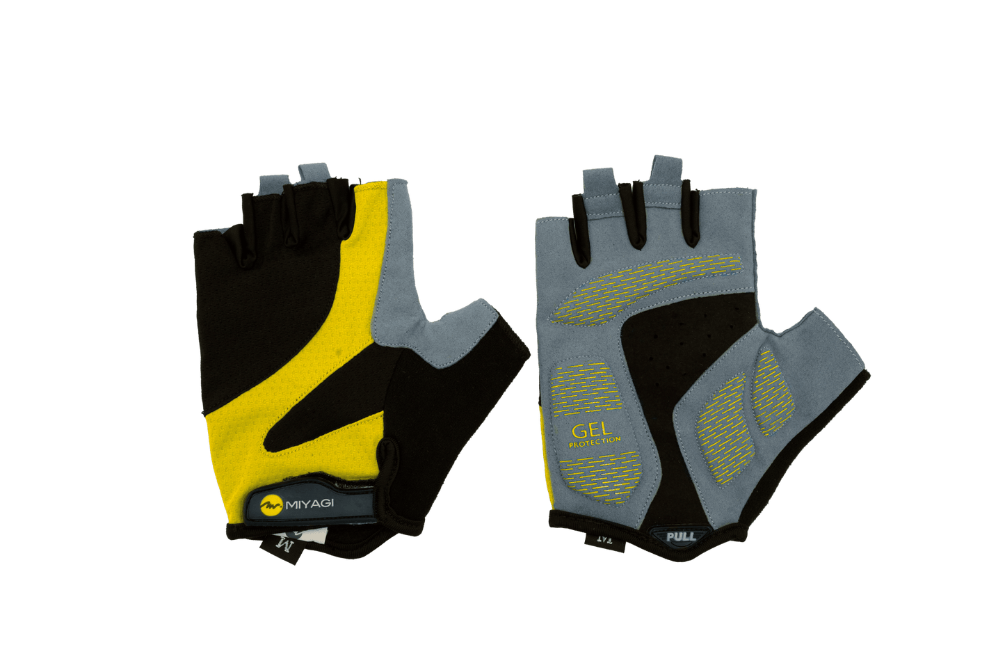 Guante Para Deporte M01 - 1743 - MIYAGI COLOMBIAAmarillo/Neón