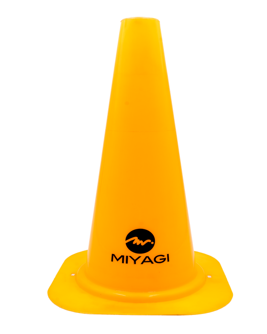 cono plastico amarillo Miyagi original Colombia M8605