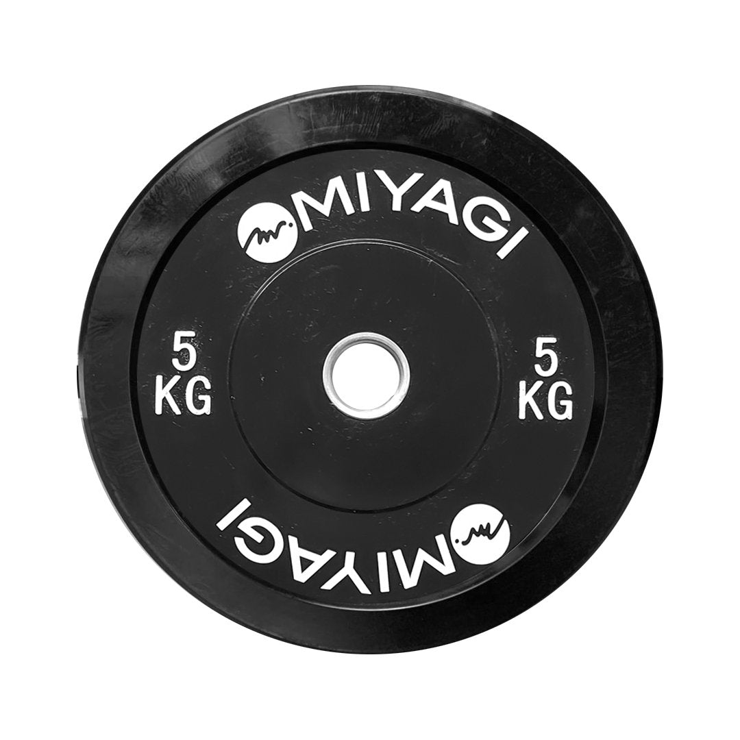 Disco Pesas En Caucho Negro M91030 - MIYAGI COLOMBIA5KL