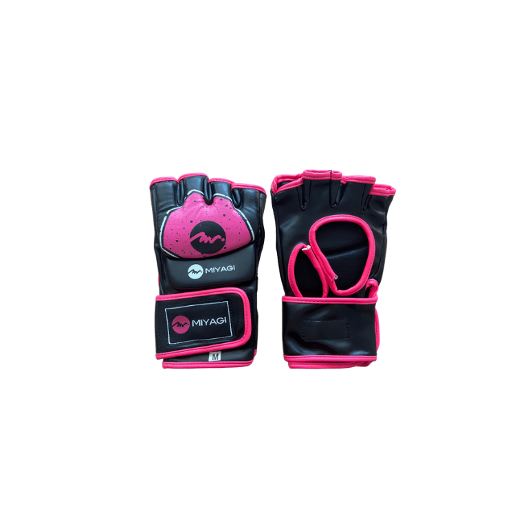 Guante MMA Pu NEG/FUC L MB03321 - MIYAGI COLOMBIA
