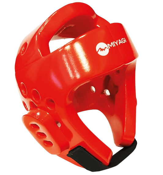 Casco Protector Taekwondo Miyagi MX9412A rojo Colombia original 
