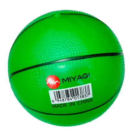 pelota fundamentacion baloncesto verde LB7001 Miyagi Colombia original 