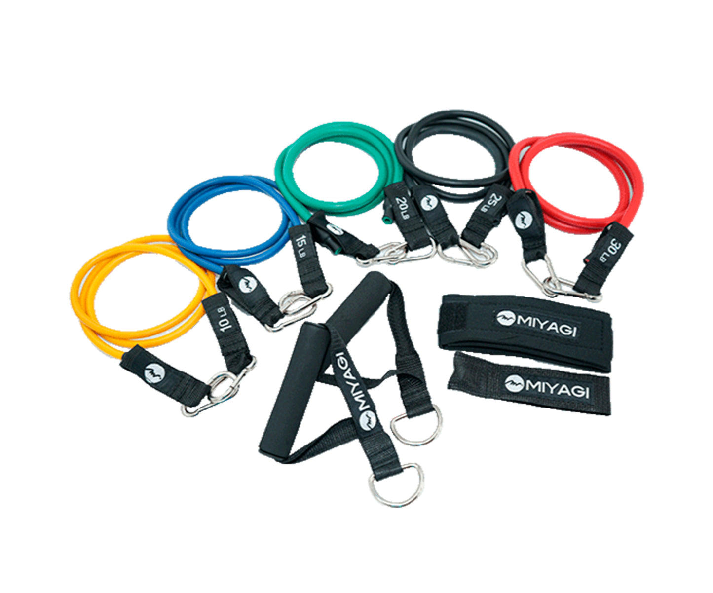 Set de 5 Bandas de Resistencia MET501